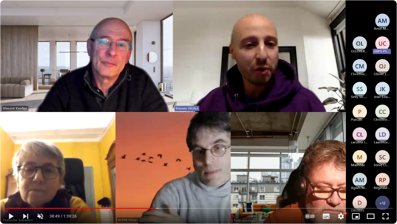 Atelier VLS -  Atelier de VLS avec Pr. Vincent Yzerbyt